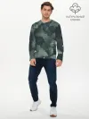 Мужской лонгслив базовый / Мята.
