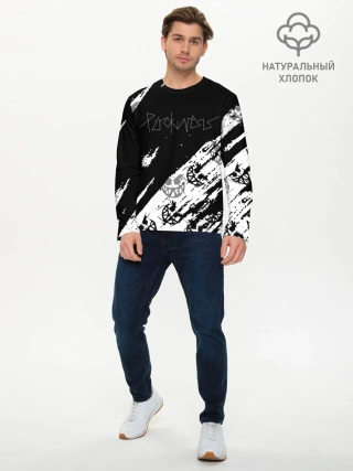 Мужской лонгслив базовый / PYROKINESIS.