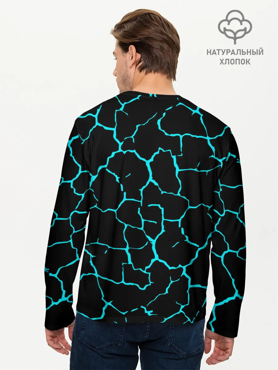 Мужской лонгслив базовый / CYBERPUNK 2077.