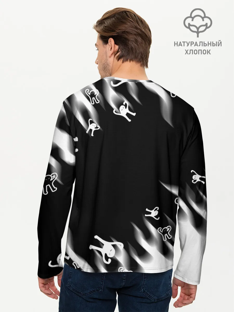 Мужской лонгслив базовый / ЪУЪ СЪУКА.