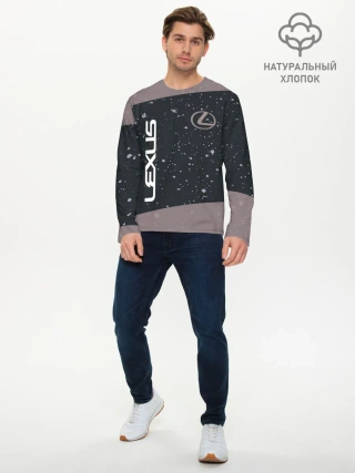 Мужской лонгслив базовый / LEXUS / ЛЕКСУС