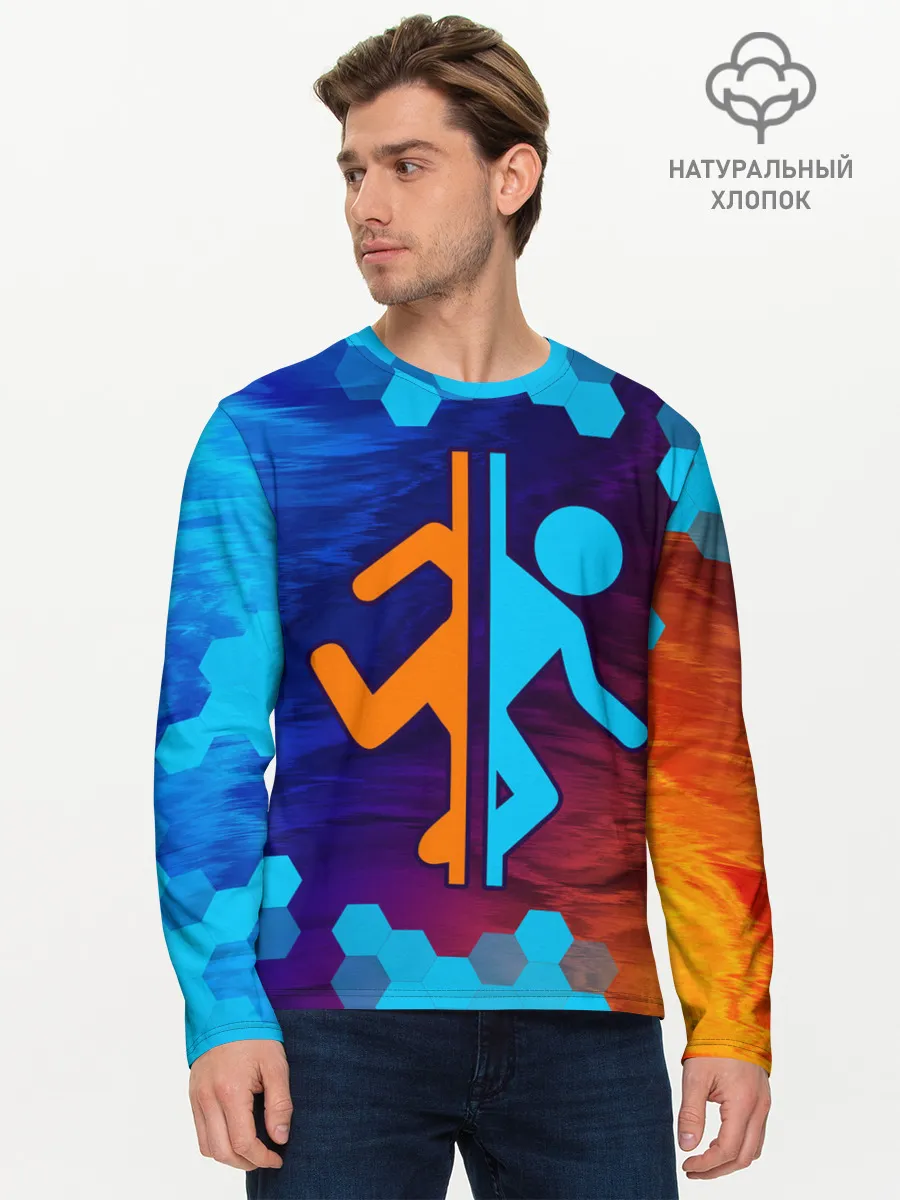 Мужской лонгслив базовый / PORTAL / ПОРТАЛ