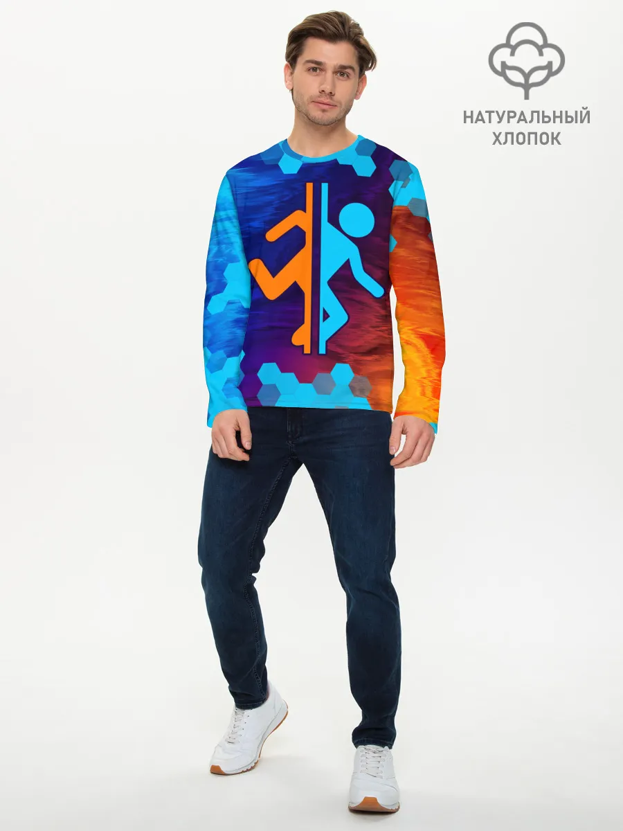 Мужской лонгслив базовый / PORTAL / ПОРТАЛ