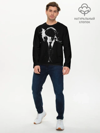 Мужской лонгслив базовый / Шелби