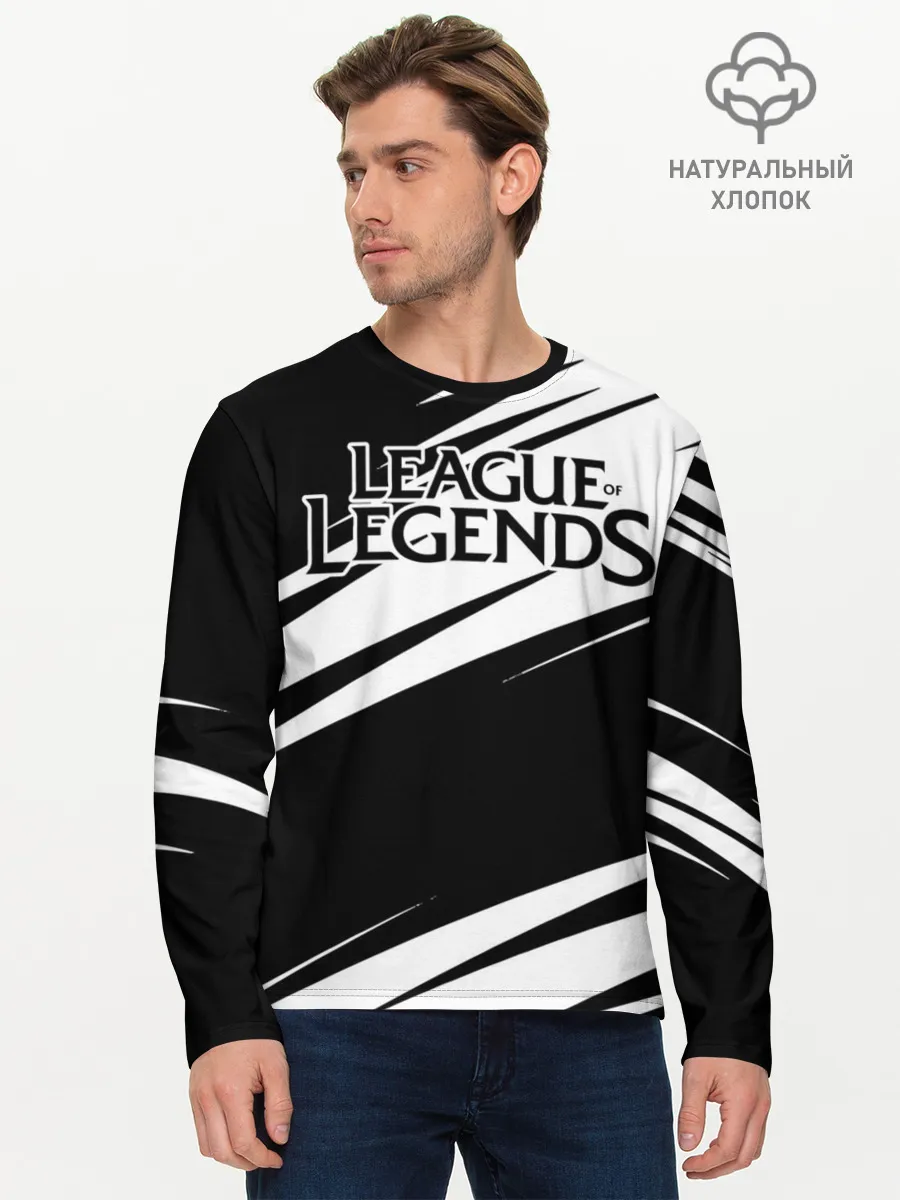 Мужской лонгслив базовый / League of Legends