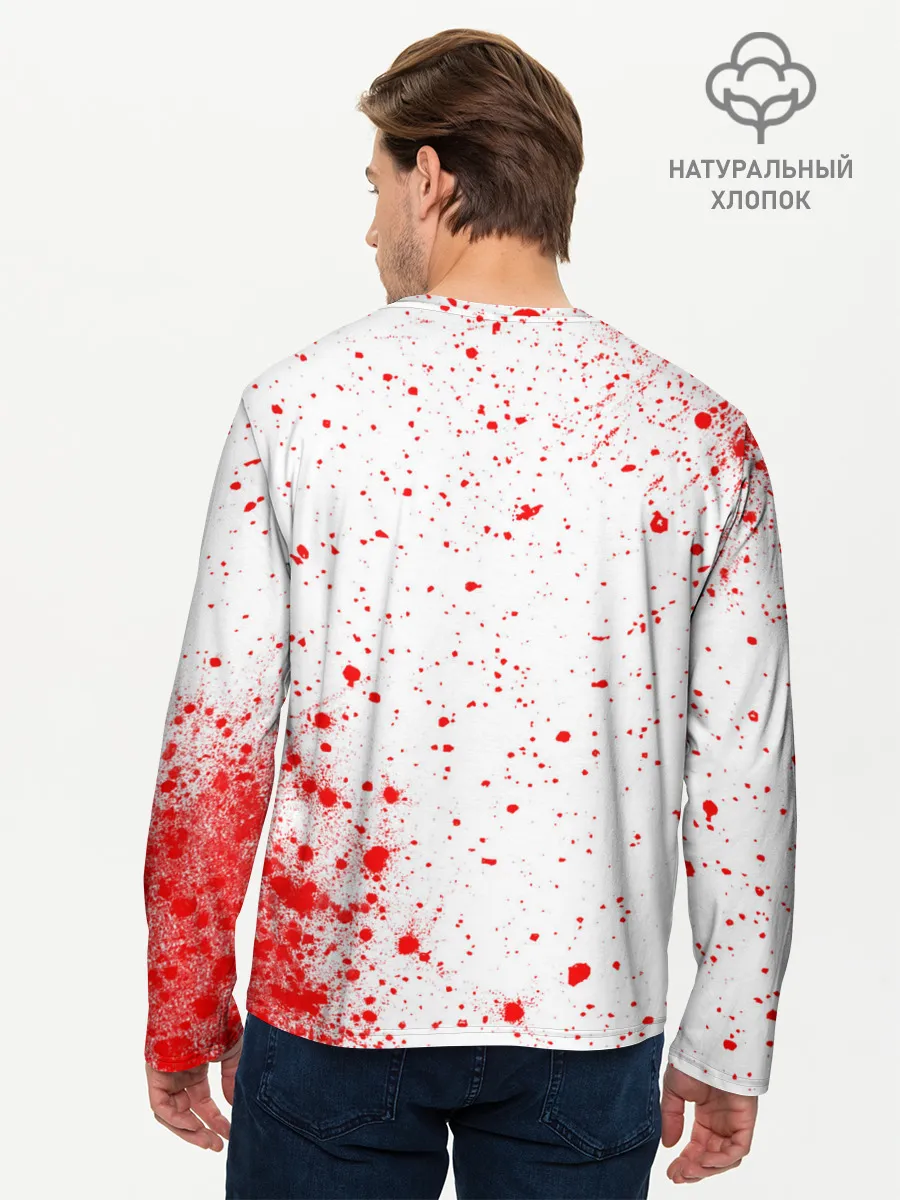 Мужской лонгслив базовый / AC MILAN / МИЛАН