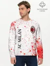 Мужской лонгслив базовый / AC MILAN / МИЛАН