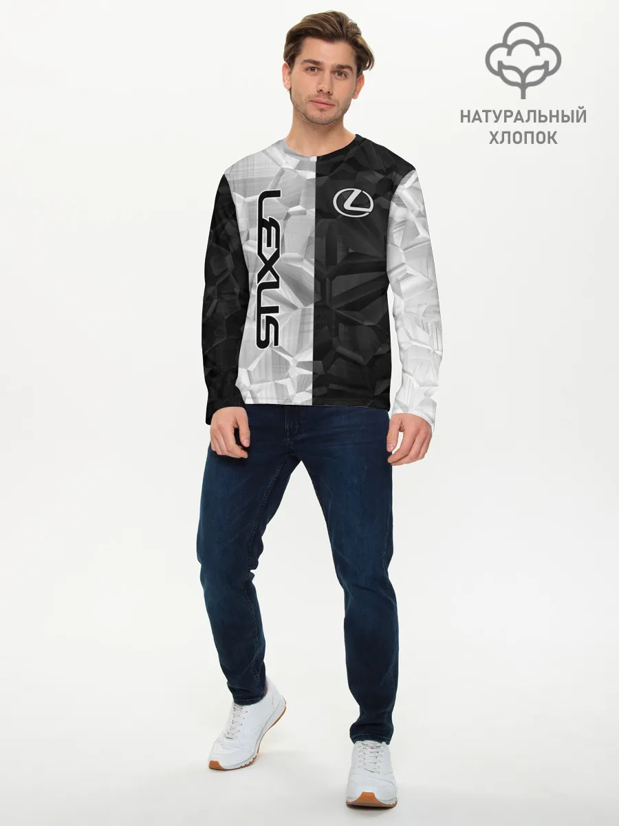 Мужской лонгслив базовый / Lexus | Лексус