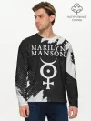 Мужской лонгслив базовый / MARILYN MANSON / М. МЭНСОН