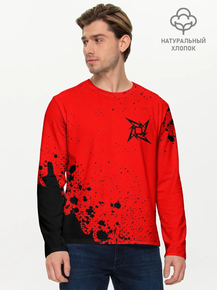 Мужской лонгслив базовый / METALLICA / МЕТАЛЛИКА