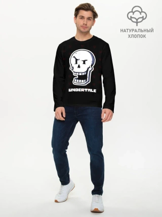Мужской лонгслив базовый / UNDERTALE