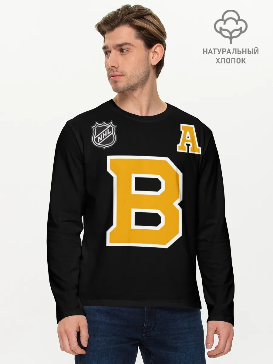 Мужской лонгслив базовый / Boston Bruins Patrice Bergeron