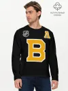 Мужской лонгслив базовый / Boston Bruins Patrice Bergeron