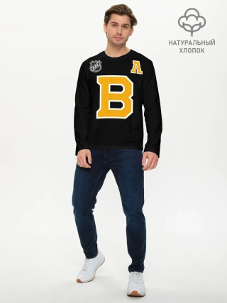 Мужской лонгслив базовый / Boston Bruins Patrice Bergeron
