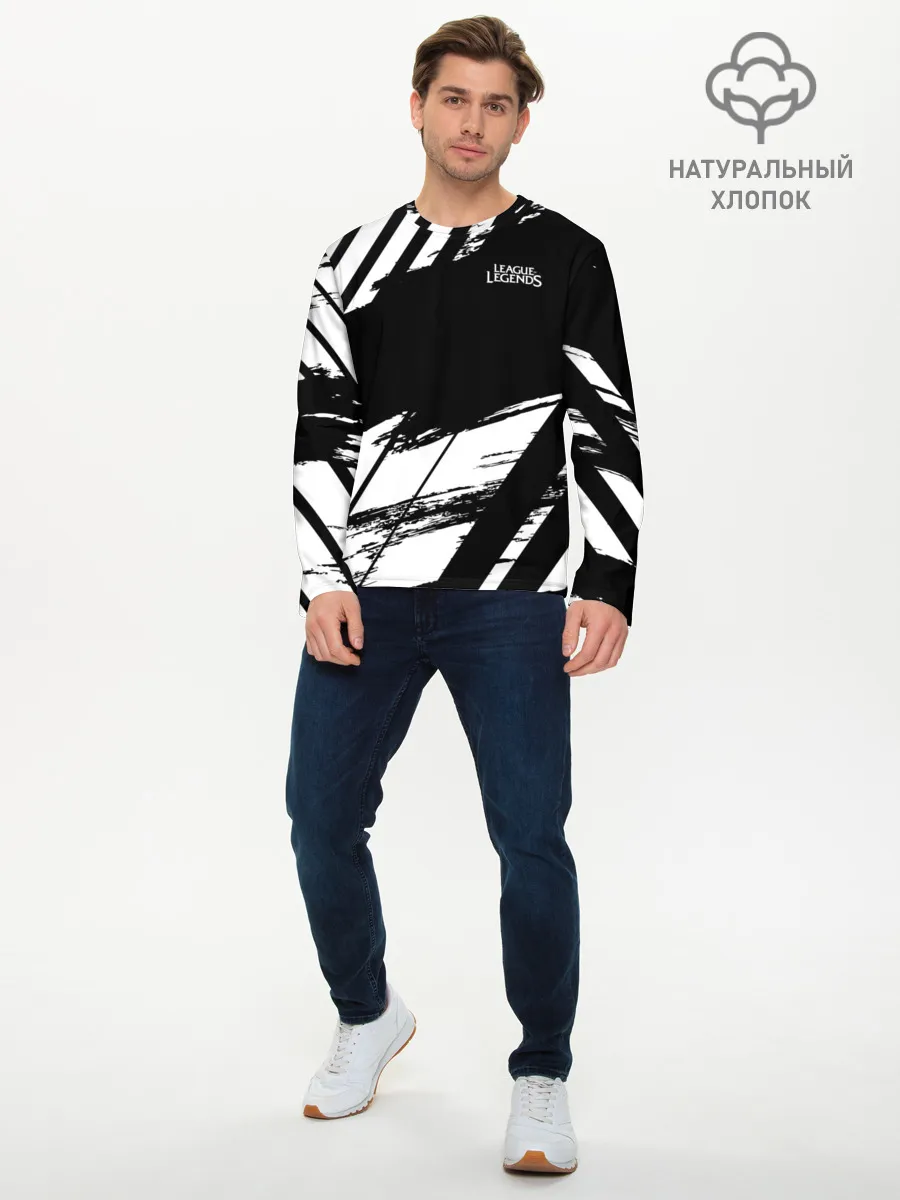 Мужской лонгслив базовый / League of Legends