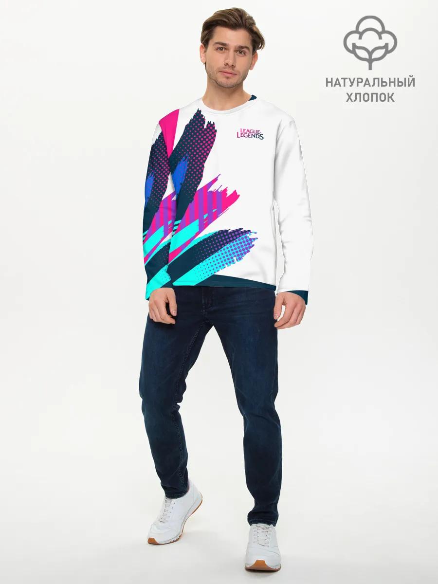 Мужской лонгслив базовый / League of Legends