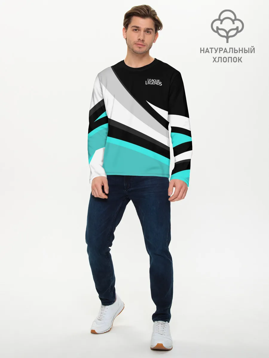 Мужской лонгслив базовый / League of Legends