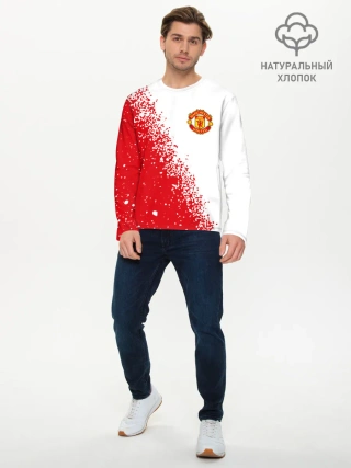 Мужской лонгслив базовый / MANCHESTER UNITED