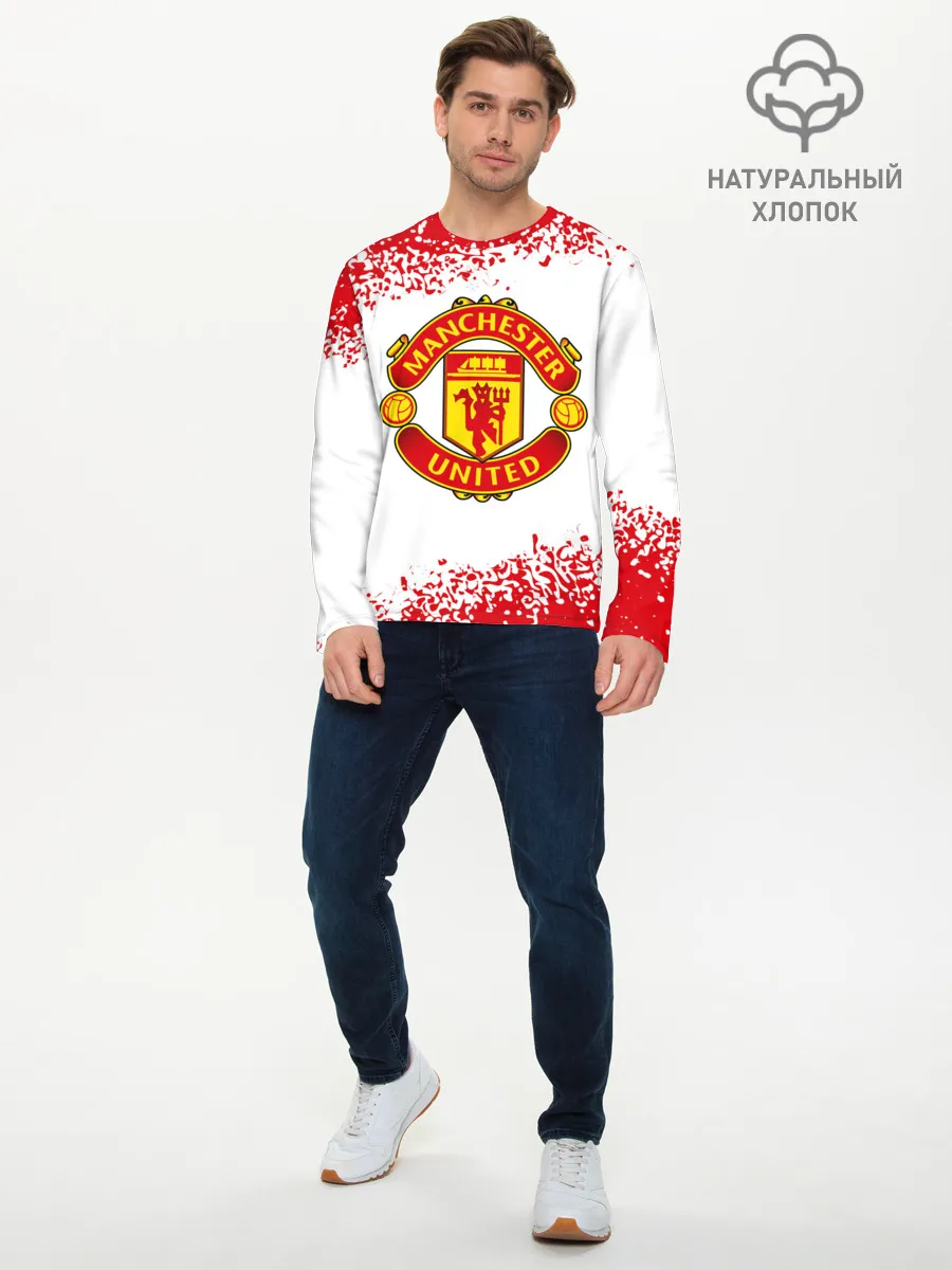 Мужской лонгслив базовый / MANCHESTER UNITED