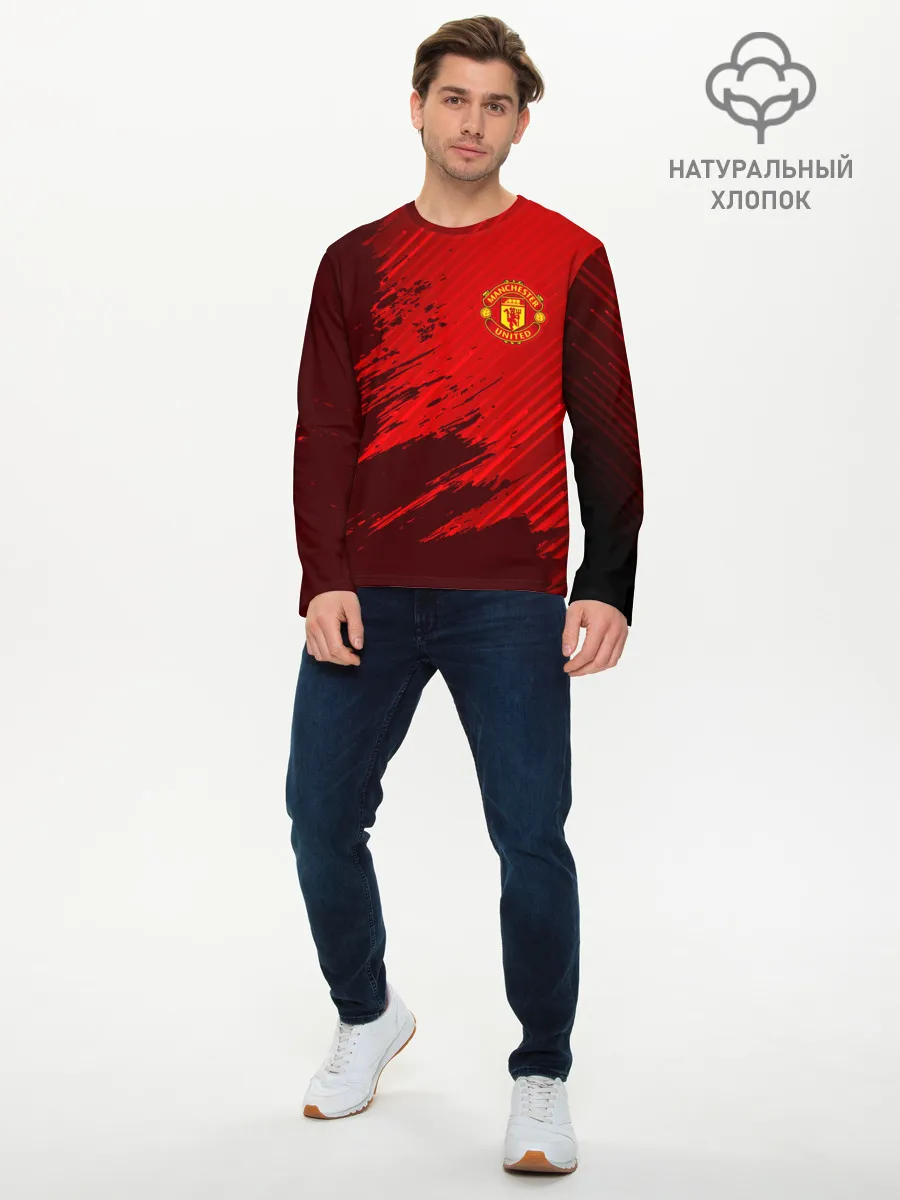 Мужской лонгслив базовый / MANCHESTER UNITED