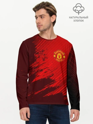 Мужской лонгслив базовый / MANCHESTER UNITED