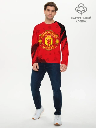 Мужской лонгслив базовый / MANCHESTER UNITED