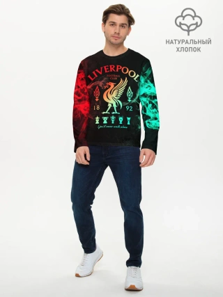 Мужской лонгслив базовый / LIVERPOOL FC