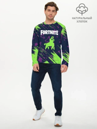 Мужской лонгслив базовый / FORTNITE LAMA.