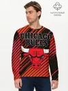 Мужской лонгслив базовый / Chicago Bulls