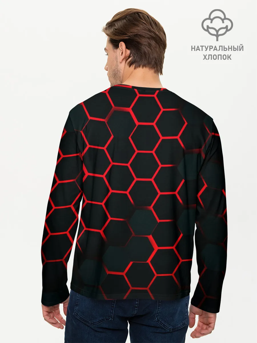 Мужской лонгслив базовый / Манчестер Юнайтед