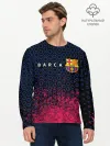 Мужской лонгслив базовый / BARCELONA / БАРСЕЛОНА