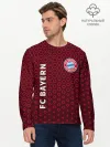 Мужской лонгслив базовый / FC BAYERN / БАВАРИЯ