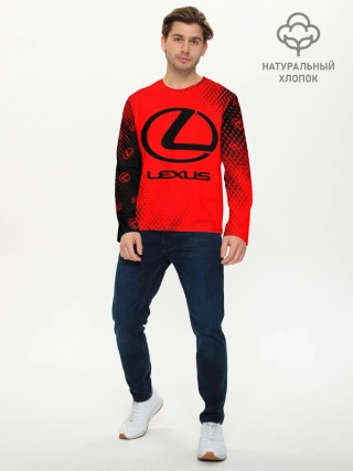 Мужской лонгслив базовый / LEXUS / ЛЕКСУС