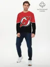 Мужской лонгслив базовый / New Jersey Devils
