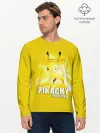 Мужской лонгслив базовый / Pikachu Pika Pika