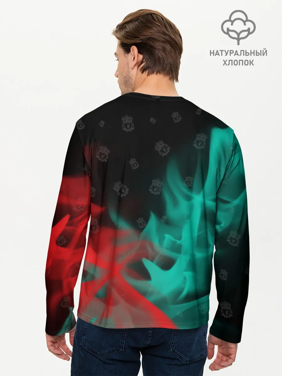 Мужской лонгслив базовый / LIVERPOOL / Ливерпуль