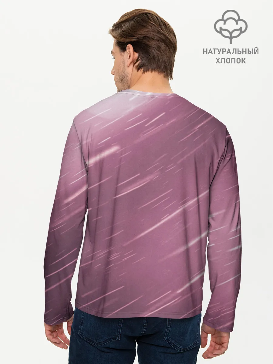 Мужской лонгслив базовый / Незуко Камадо