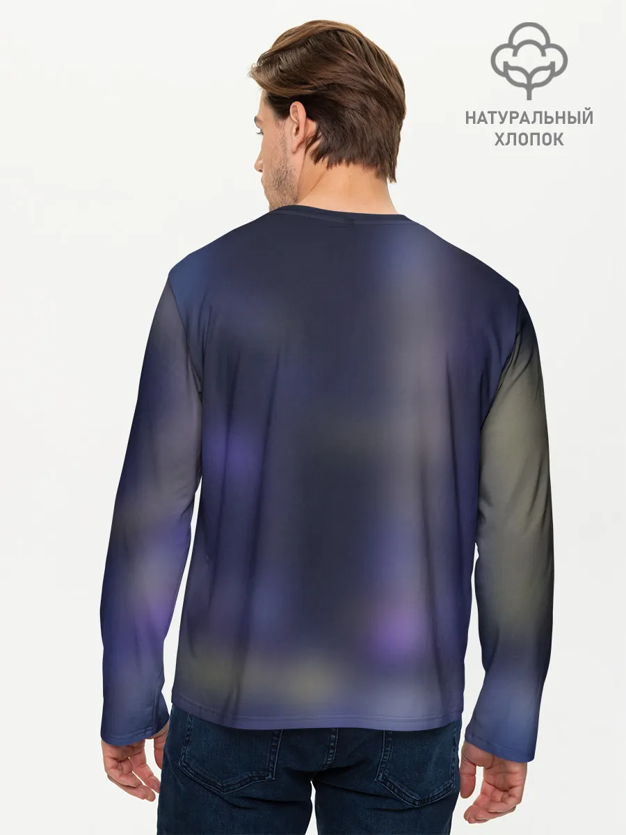 Мужской лонгслив базовый / Nezuko Cyberpunk