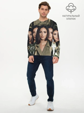 Мужской лонгслив базовый / Ольга Бузова