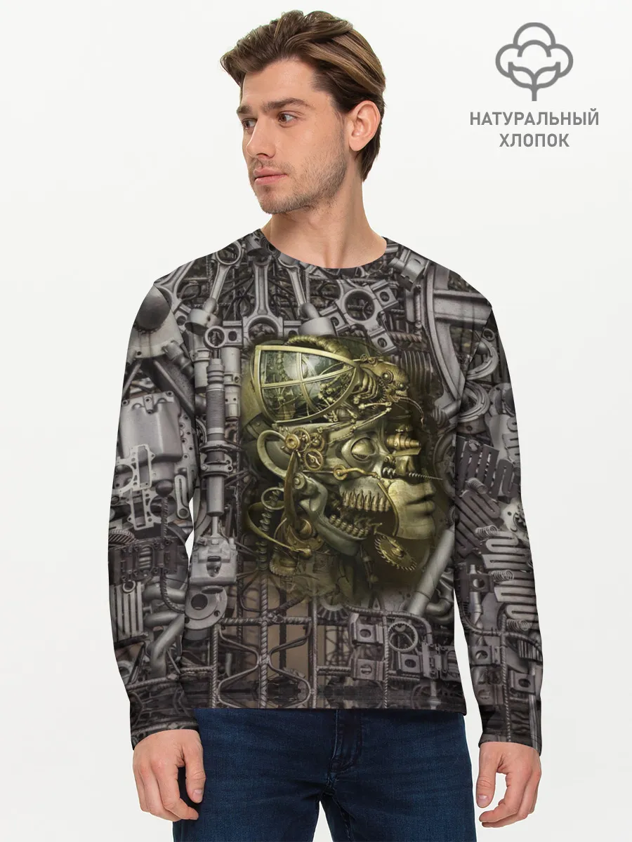 Мужской лонгслив базовый / механизмы