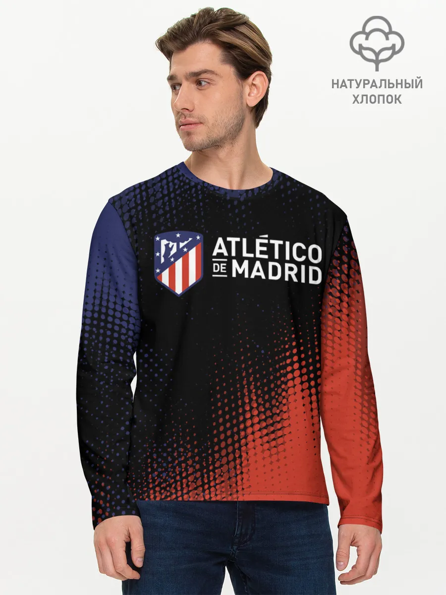 Мужской лонгслив базовый / ATLETICO MADRID / Атлетико