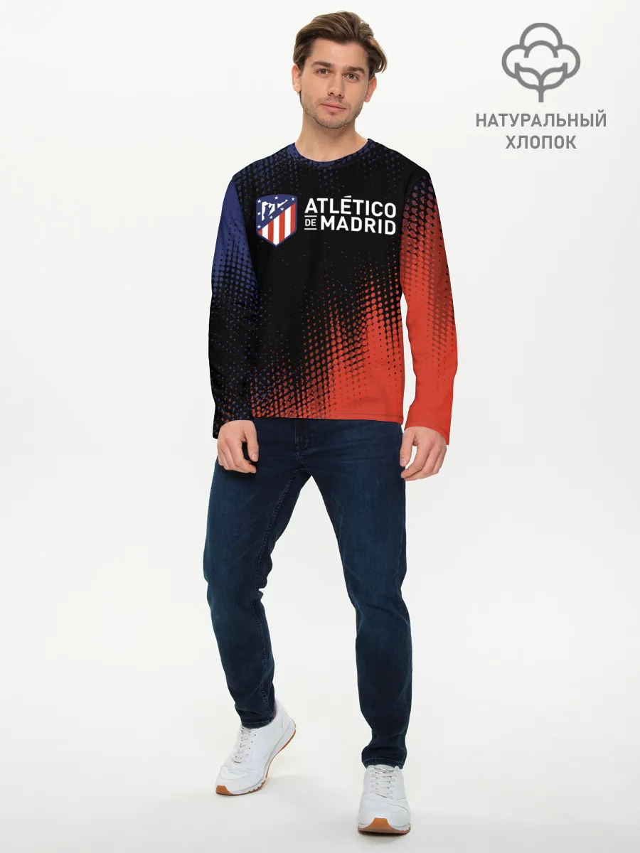 Мужской лонгслив базовый / ATLETICO MADRID / Атлетико