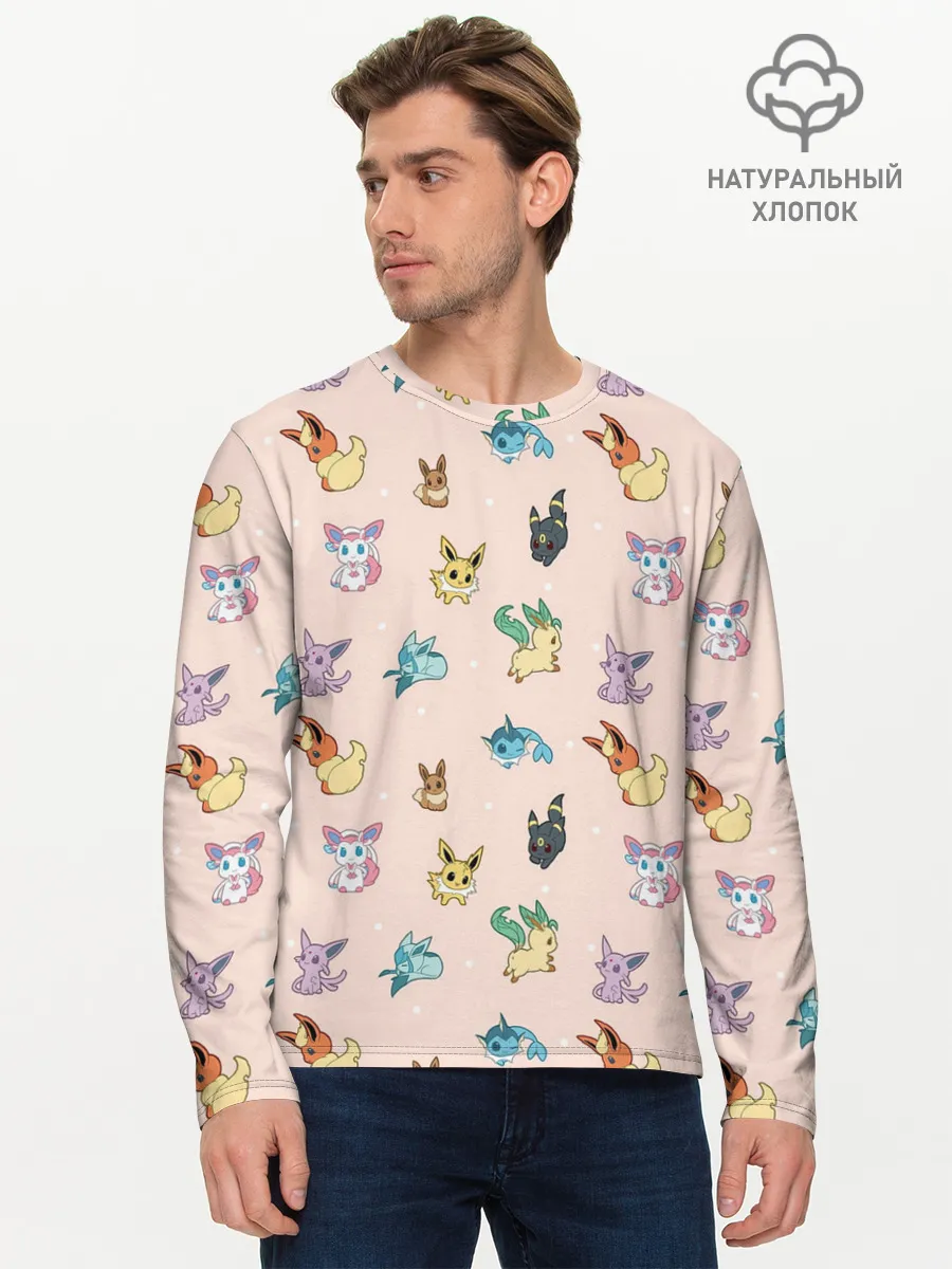 Мужской лонгслив базовый / Иви