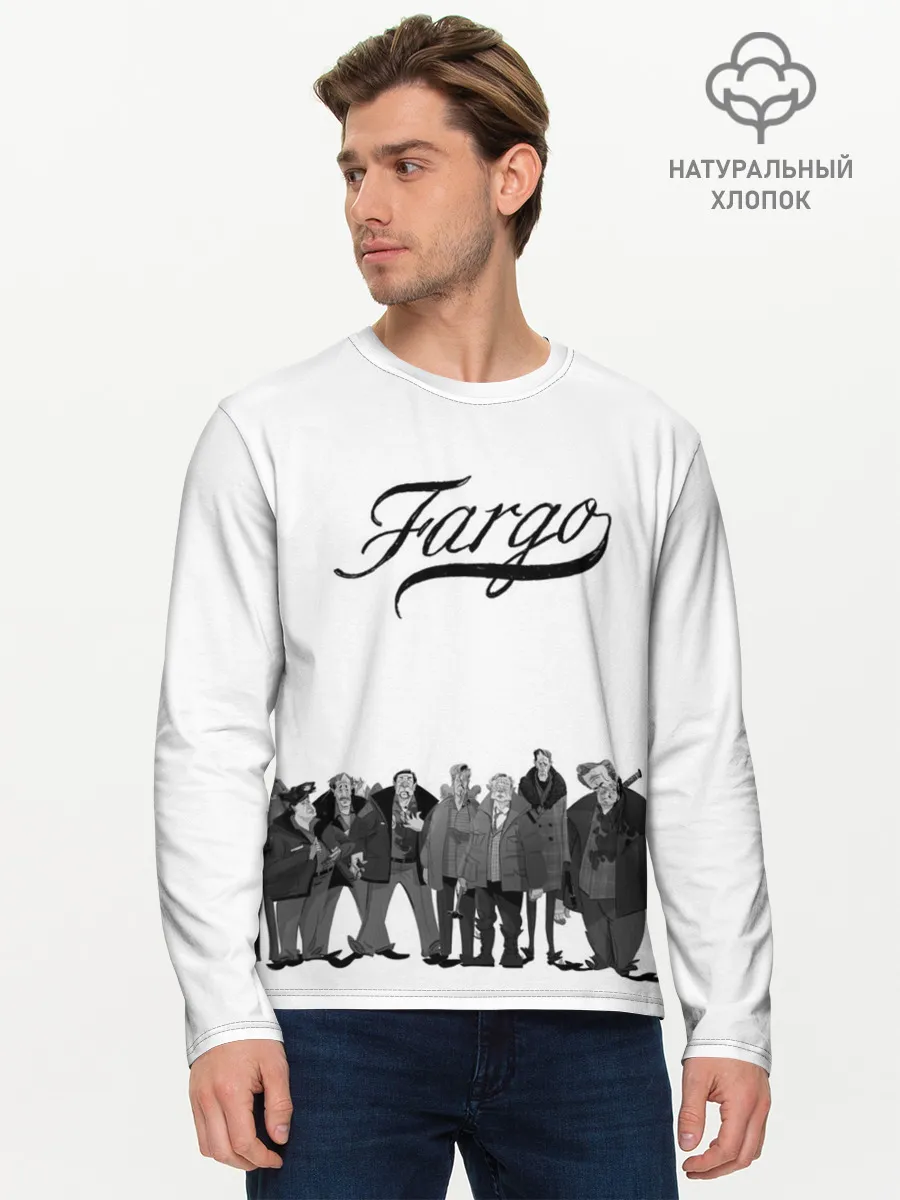 Мужской лонгслив базовый / Fargo