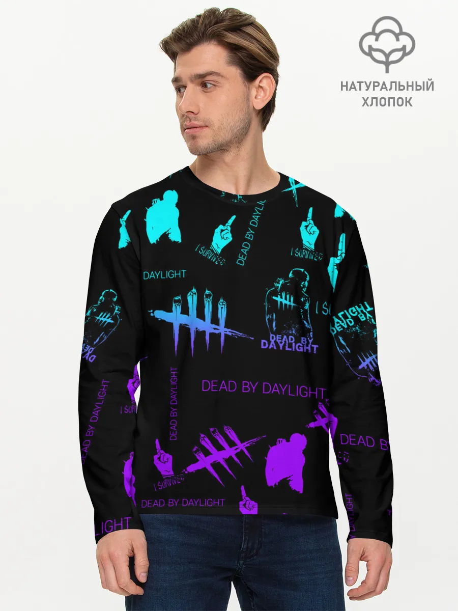 Мужской лонгслив базовый / Dead by Daylight.