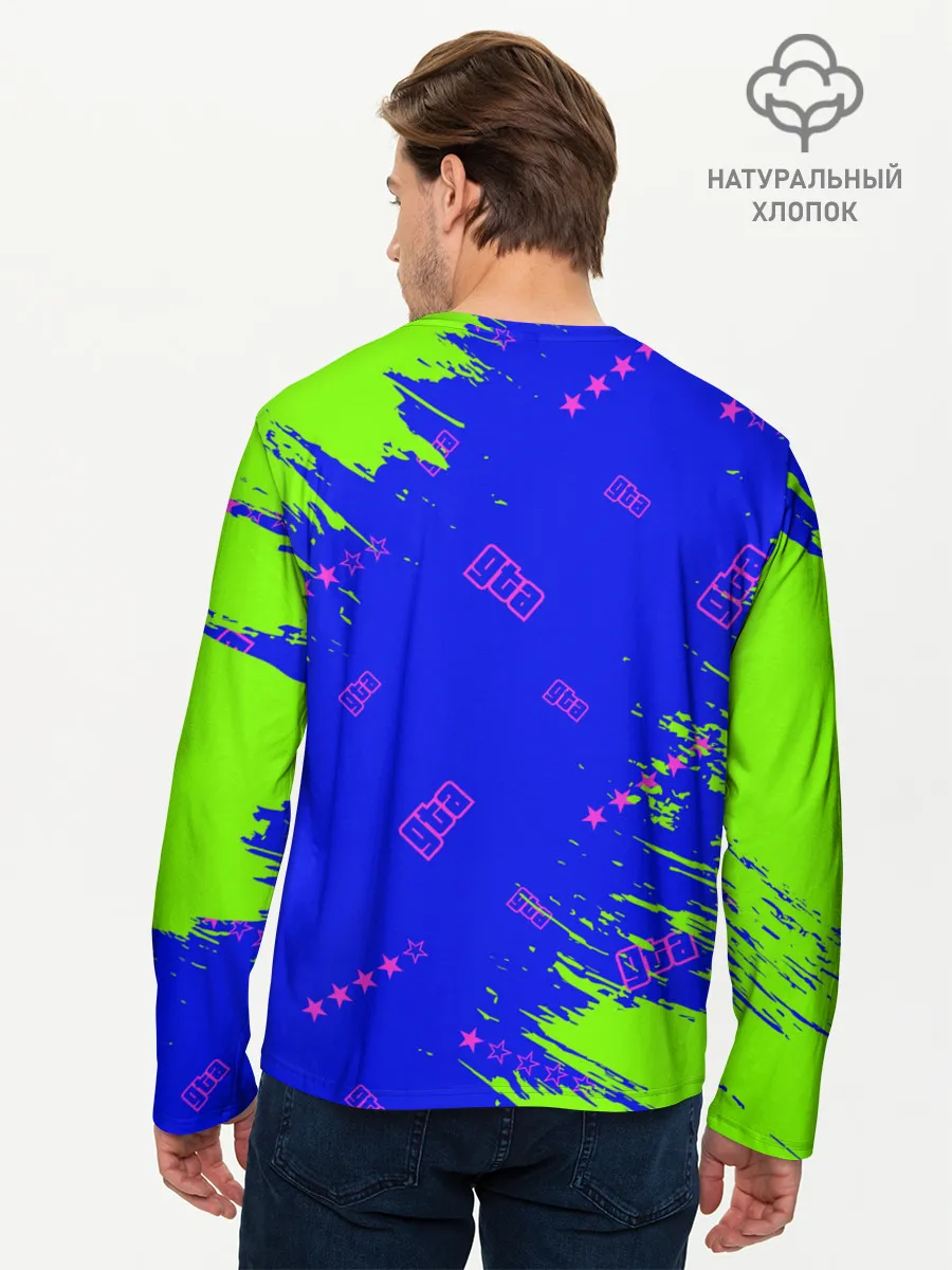 Мужской лонгслив базовый / GTA 5 / ГТА 5