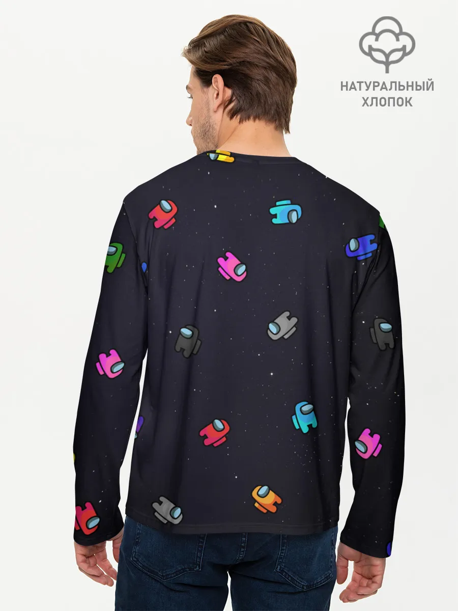 Мужской лонгслив базовый / Among Us