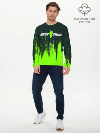 Мужской лонгслив базовый / BILLIE EILISH / БИЛЛИ АЙЛИШ