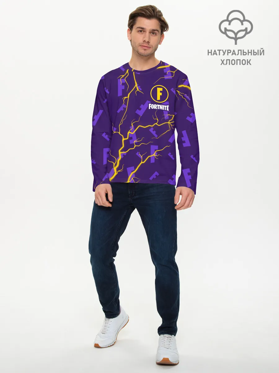 Мужской лонгслив базовый / FORTNITE / ФОРТНАЙТ