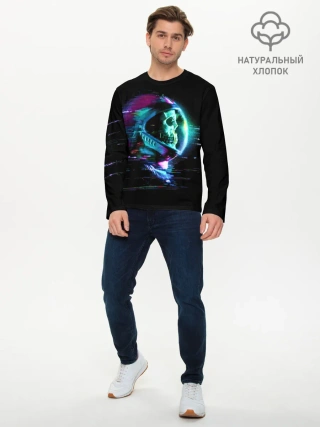 Мужской лонгслив базовый / Astronaut